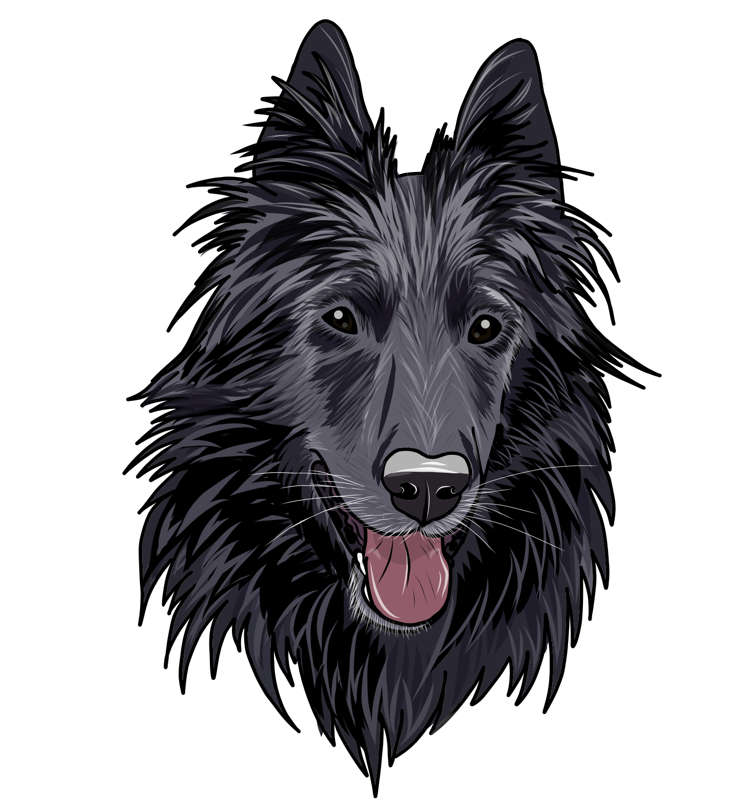 Kennel Fox In Black